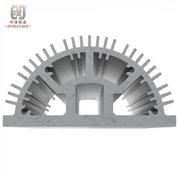 Aliuminio pusapvalis šilumos kriauklė